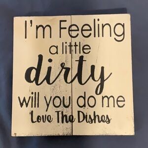 Rustic Cream Wall Sign